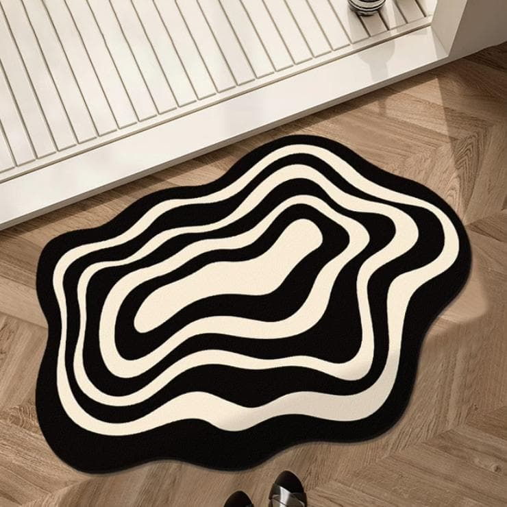 Super Absorbent Bathroom Mat Non-Slip Diatom Mud Toilet Pad Quick-Drying Floor Mat Home Bath Mat Shower Rug 40*60cm