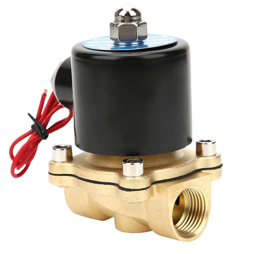2W16015 Normally Closed Solenoid Valve G12 BSPP Female Thread Brass Solenoid Valve2W16015  12V