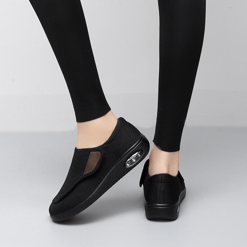 Casual Orthopedics Wide Feet Swollen Shoes Thumb Eversion Adjusting Soft Comfortable Diabetic Shoe Walking Shoes 38EU/CN39