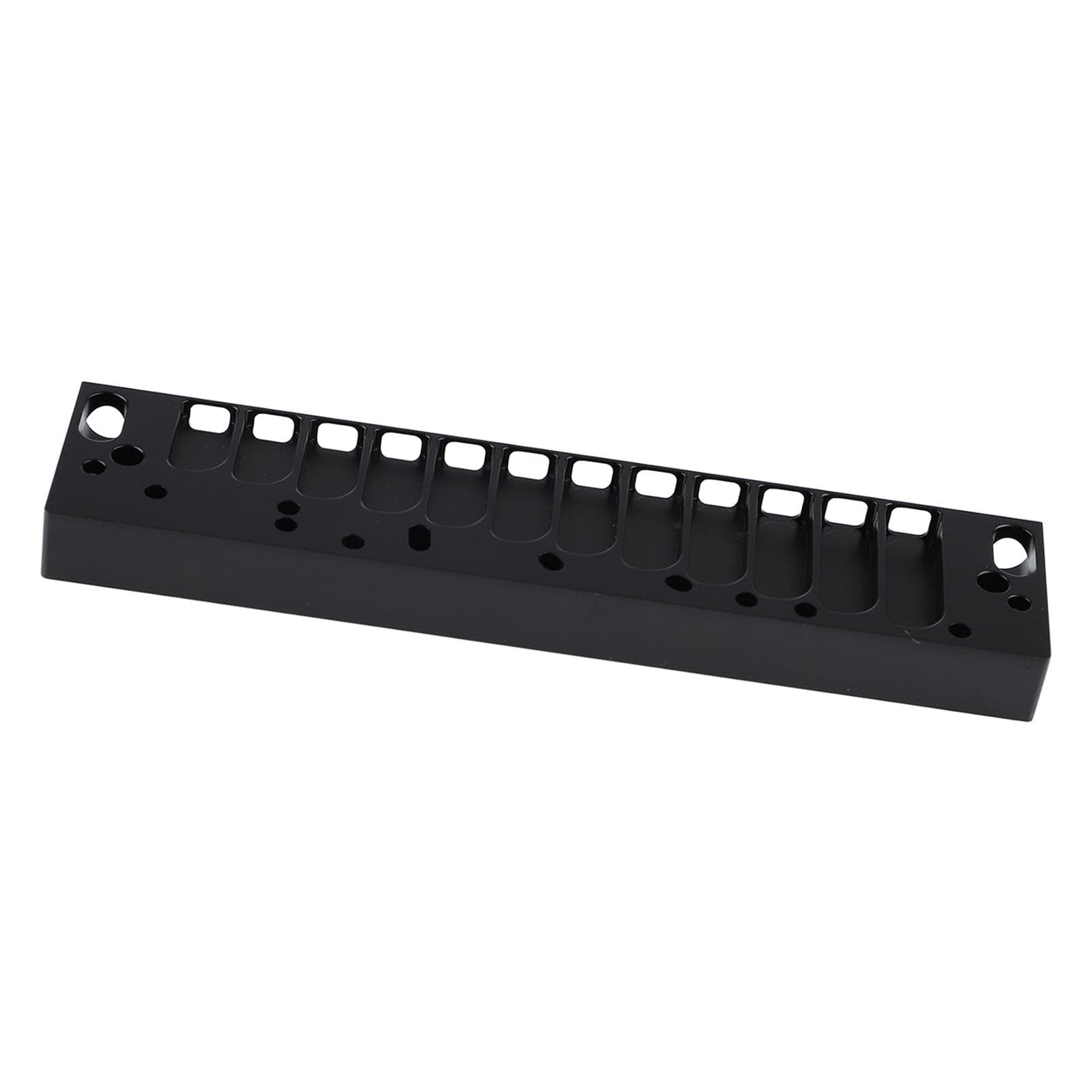 Harmonica Comb 12Hole Chromatic Scale Portable Aluminium Alloy Instrument Accessory