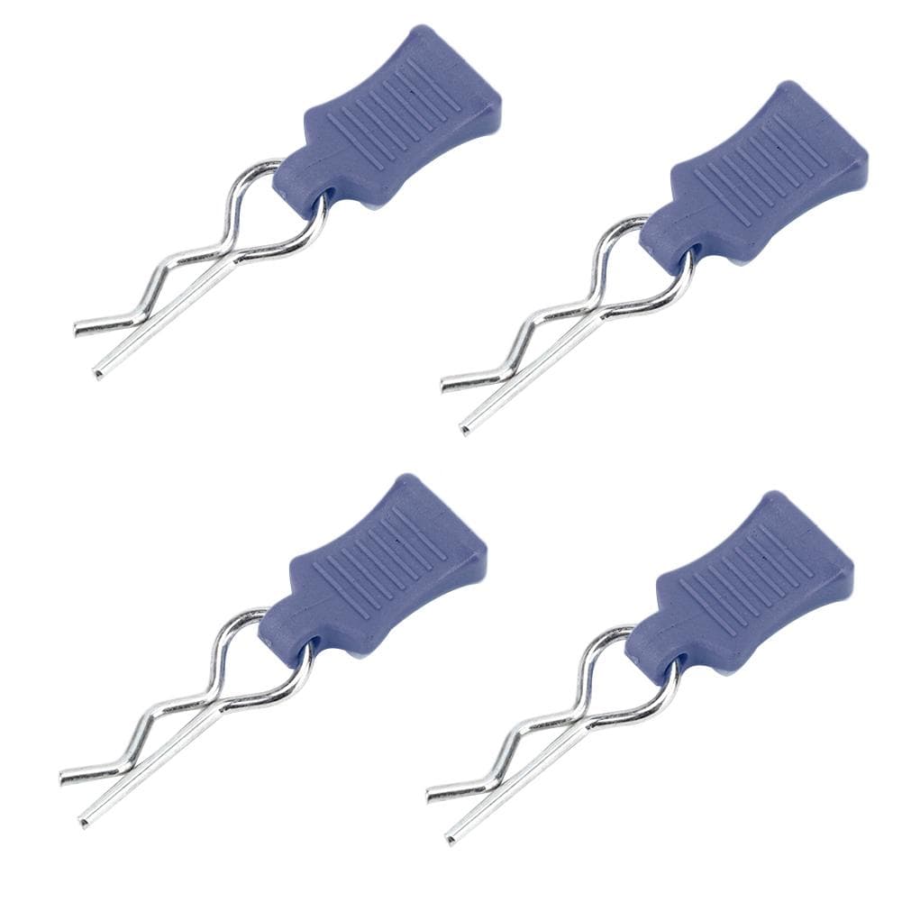 Body Shell Clip Pin Fixing Bracket Set Accessory Part for 18 110 112 RC Car(Dark Blue )