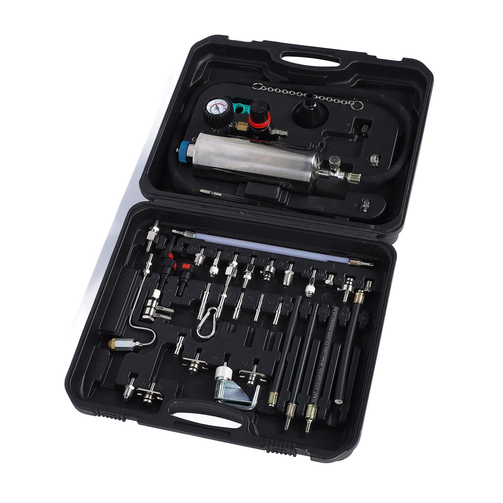 Car Fuel System Cleaner Kit Automotive Injection Nozzle Throttle Hanging Bottle Cleaning Tool Set
