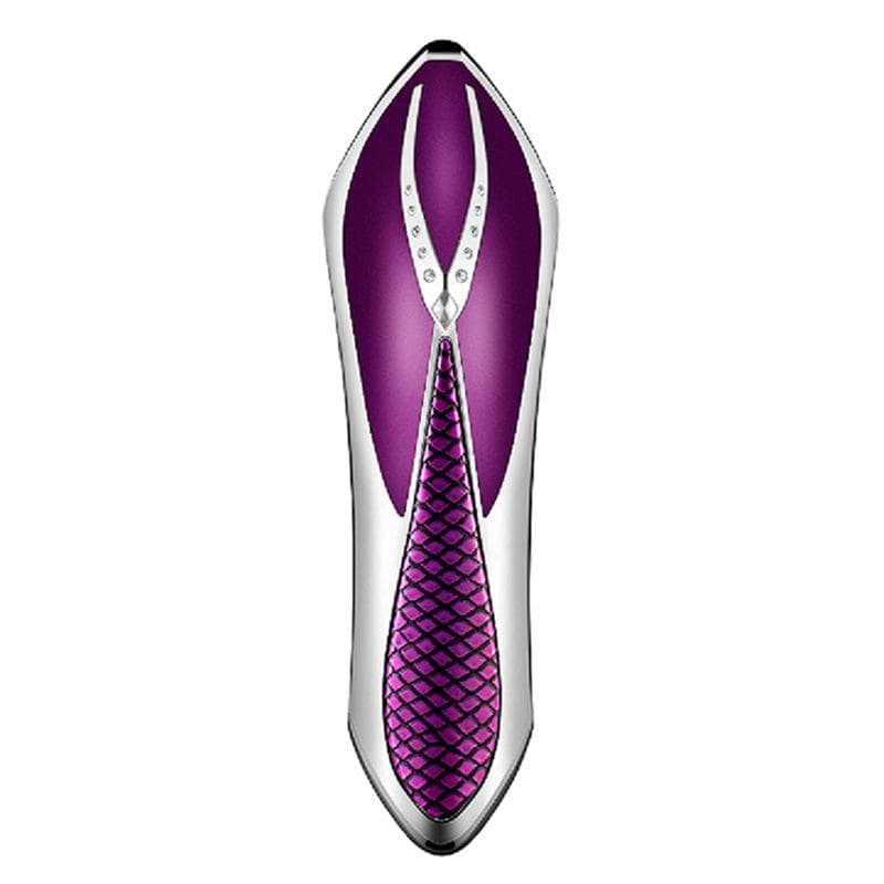 Beauty Instrument, Household Introducer, Micro-current Facial Massager, Lifting and Firming Nasolabial Folds purple