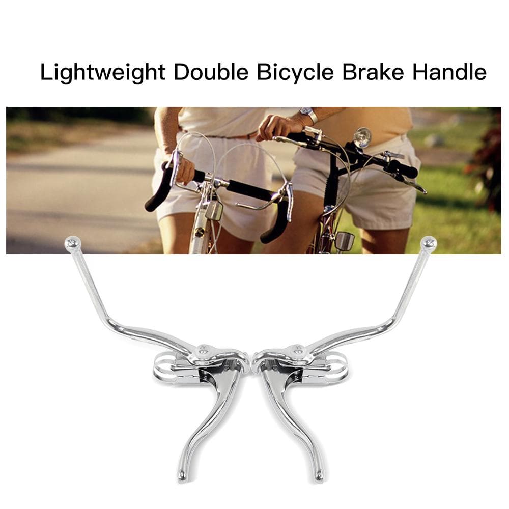 Lightweight Aluminum Bicycle Double Brake Handle MTB Road Bike Cycling Brake Levers