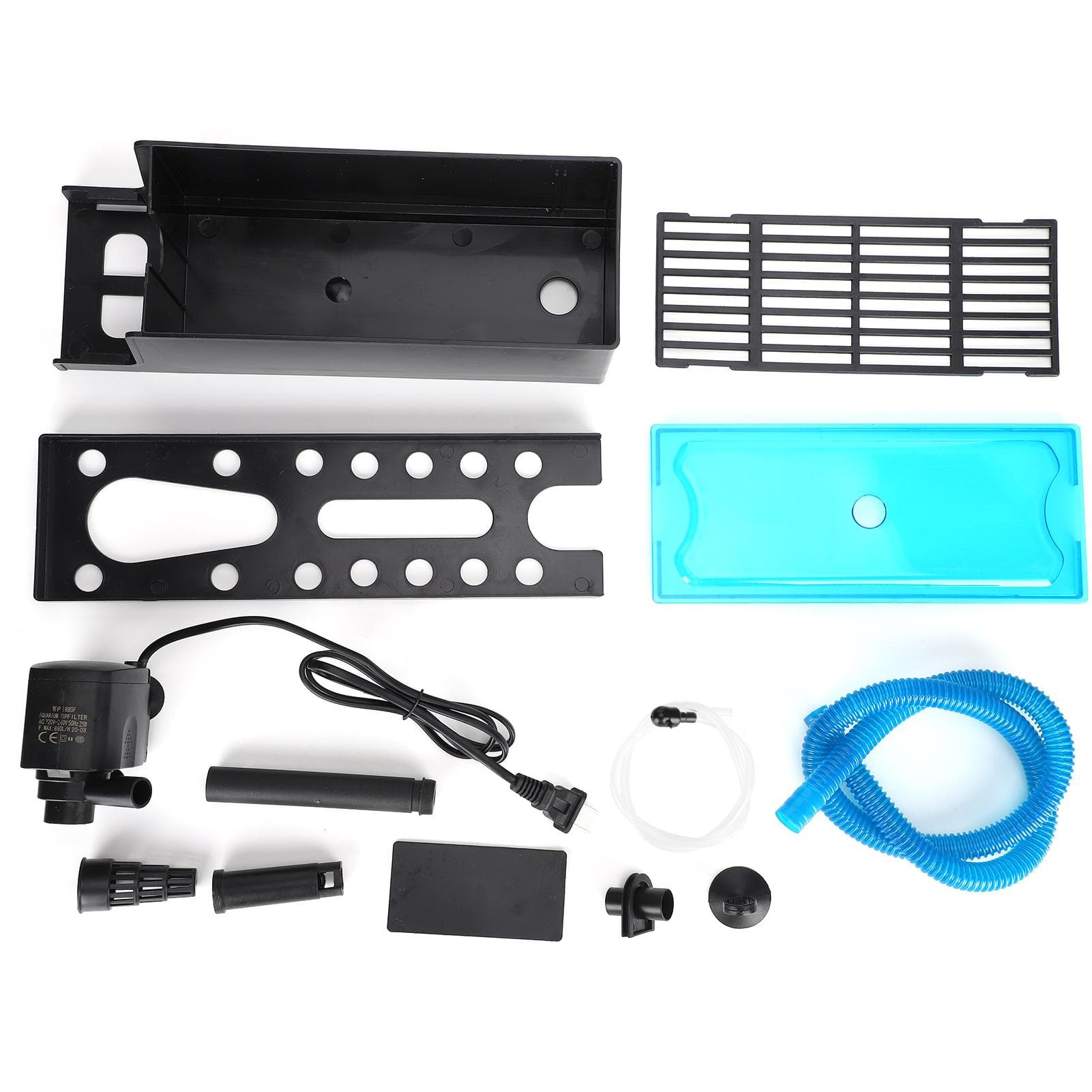 3 in 1 Aquarium Upper Filter Ultra Quiet Submersible Pump Fish Tank Filter
