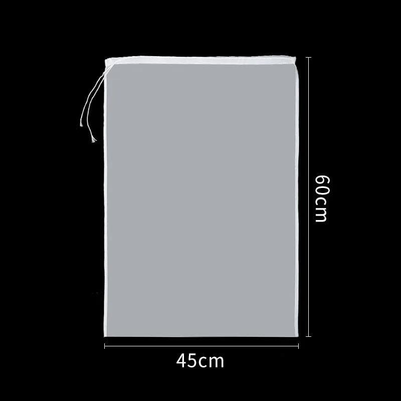 Colander Reusable Yogurt Tea Cheese Brew Food Fabric Home Nylon Soy Milk Wine Nut Brewing Mesh Filter Bag Water Strainer 45*60cm
