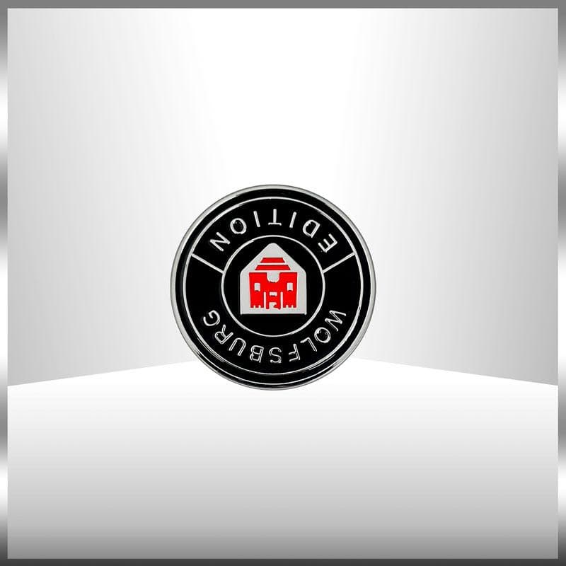 Car Accessories WOLFSBURG EDITION Logo Emblem Side Rear Trunk Badge Metal Decals Decoration Car Styling green