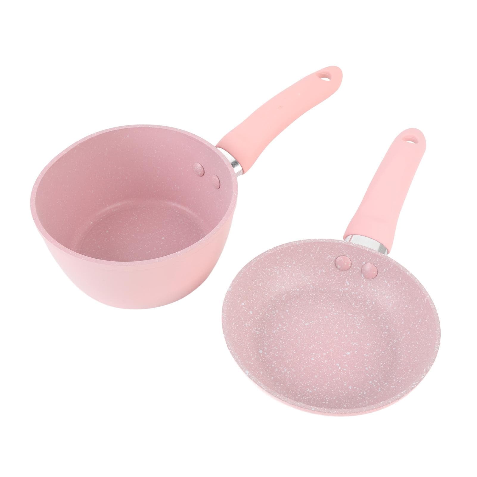 Frying Pan Anti Stick Aluminum Alloy Removable Soup Milk Pot for Electric Ceramic Stove