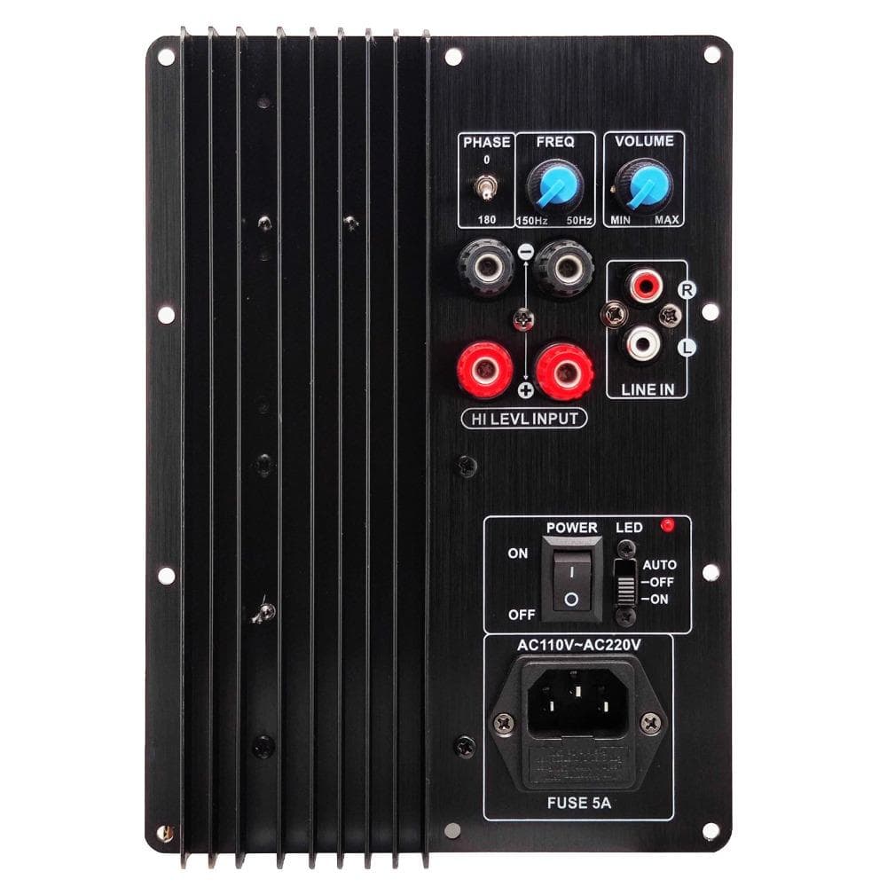 110V~220V 100W 200W Heavy Subwoofer Digital Power Amplifier Board Active Power Amplifier Board Pure Bass 4ohm 8ohm Diy Speaker WITHOUT POWER CABLE