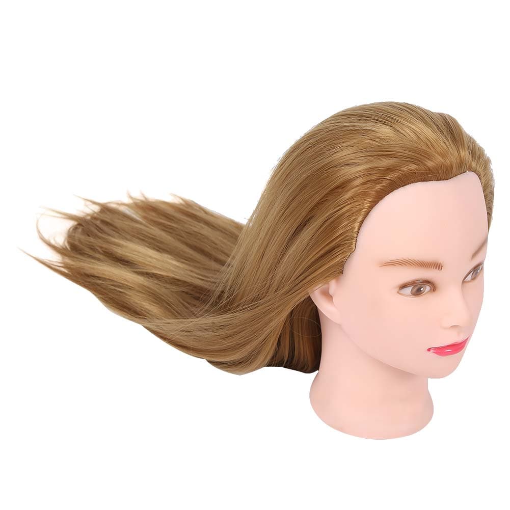 Wig Hair Mannequin Head Hair Styling Braiding Salon Training Practice Head Model 70cm