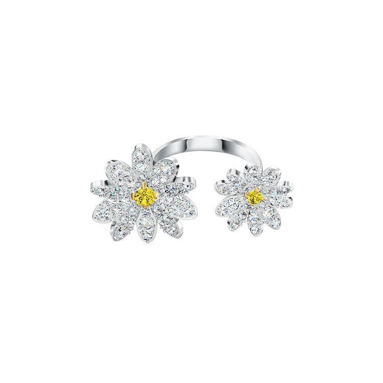 Swarovski Eternal Flower Open Ring Women ring Silver 5512656 55