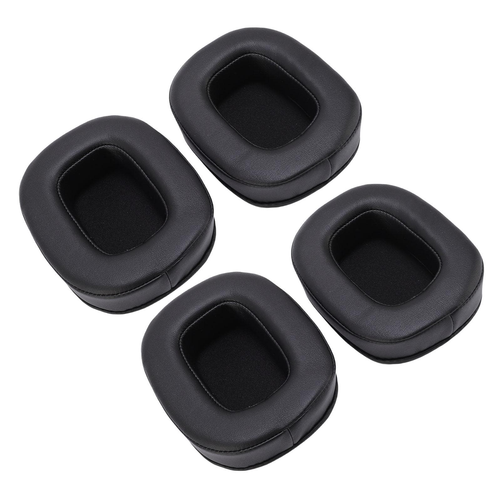 2 Pairs Replacement Ear Pads Fit for Hecate G5 G50 G35 Headphones Protein Leather Memory Foam