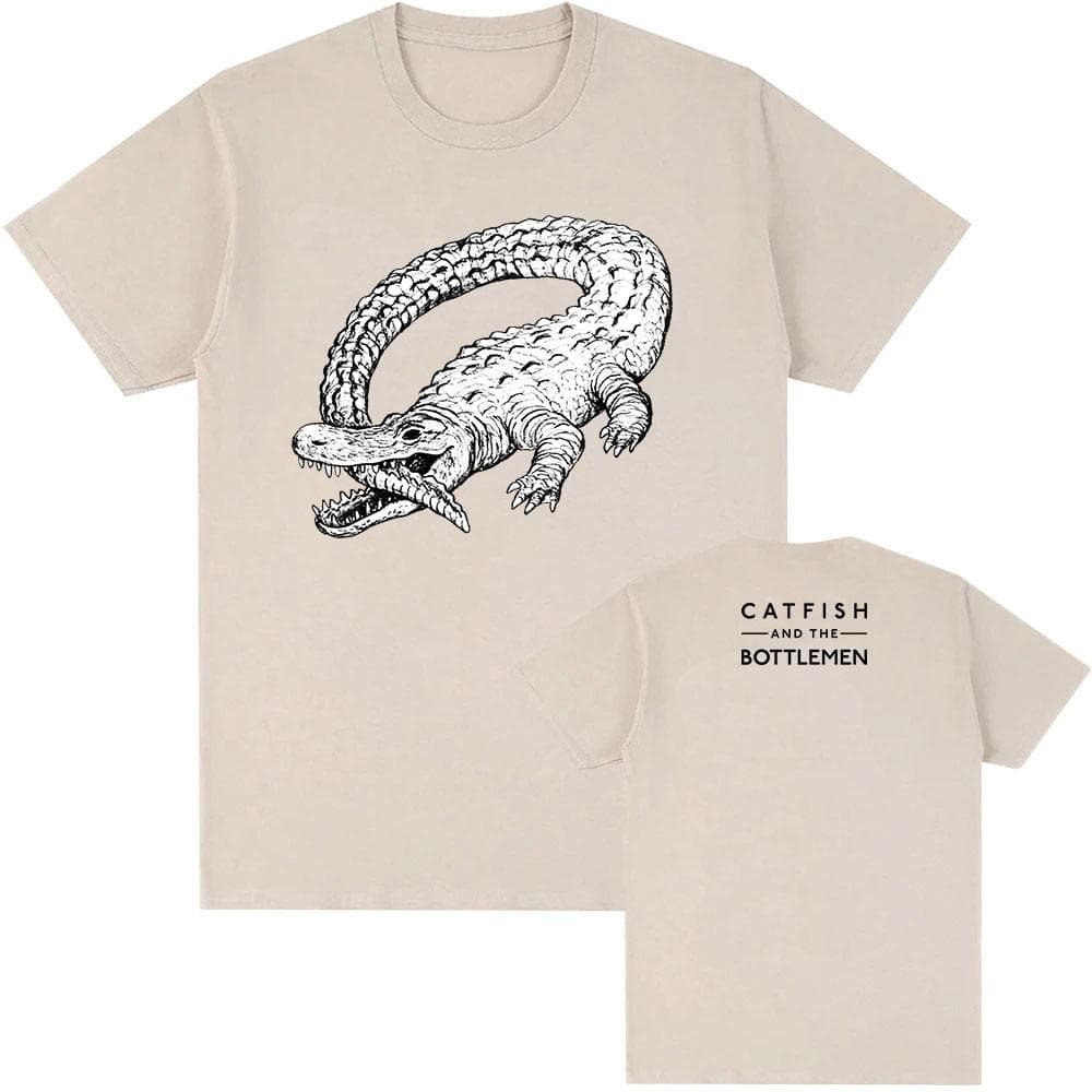 The Ride T-shirt Catfish and The Bottlemen Band Tshirts Hip Hop Rock Fashion Graphic T Shirt Cotton Summer Men Women Tees XS