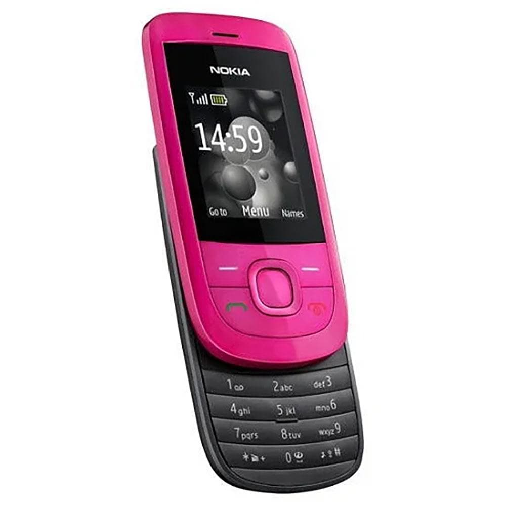 Refurbished Nokia Original Nokia 2220 Slide Mobile Phone With 1 SIM Simple Set pink