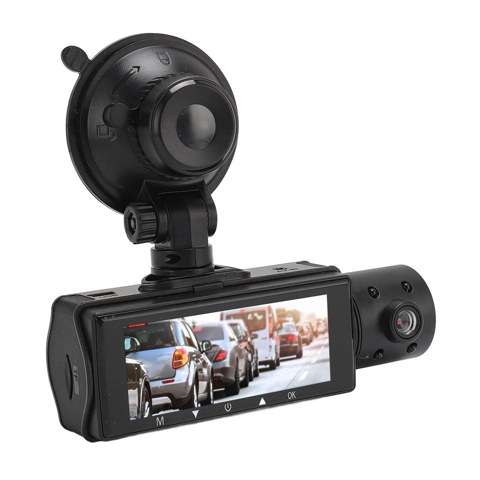 Car DVR Camera Front and Rear 1080P Night Vision Wide Angle G Sensor Recording Motion Detection 24H
