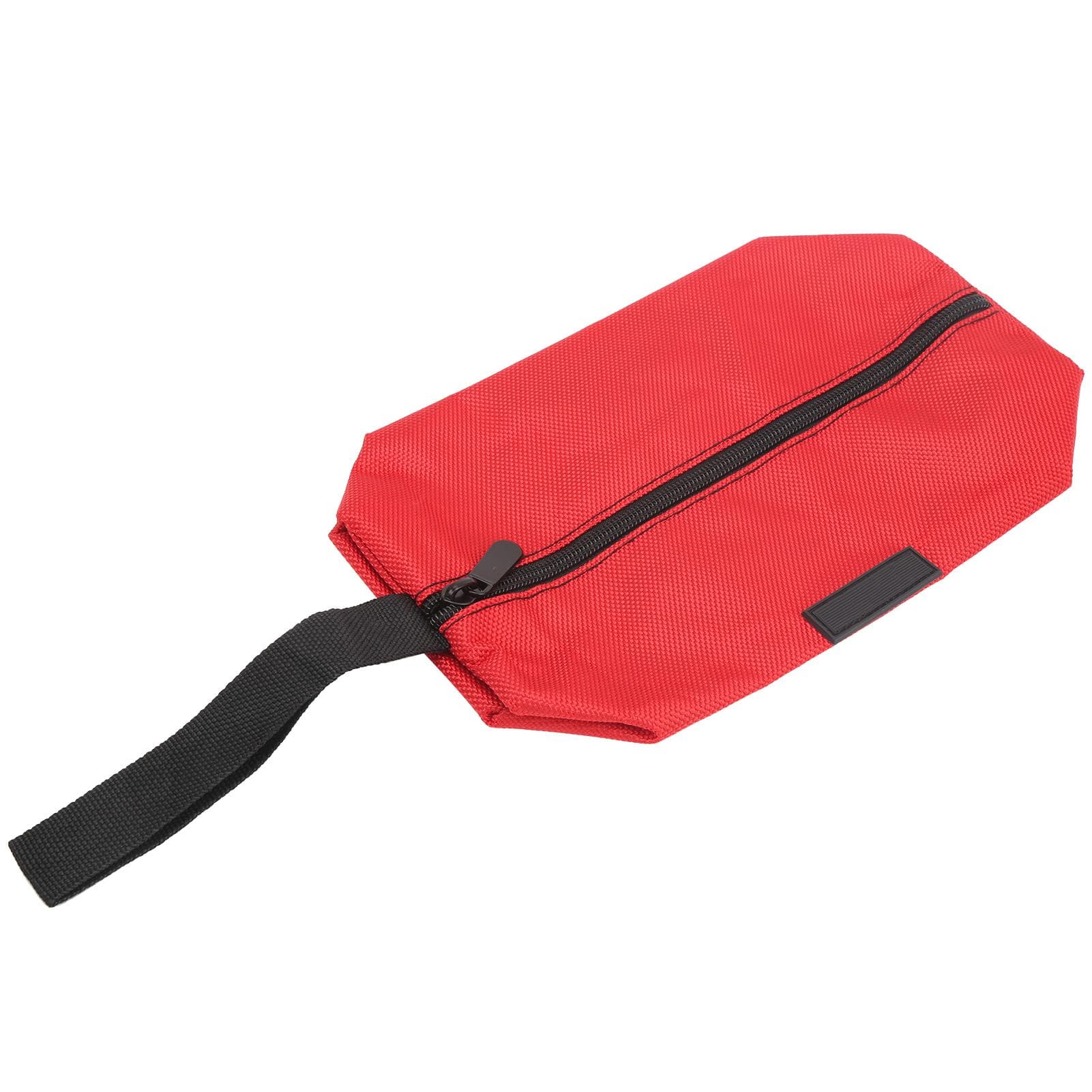 Tool Bag Thickened Multifunctional Waterproof Oxford Cloth Electrician Storage ToolkitRed