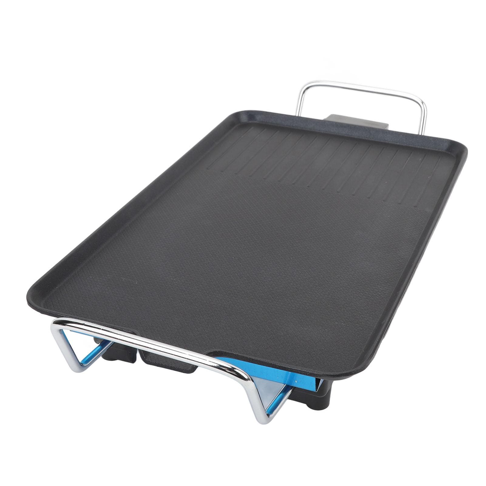 Electric Griddle Small Smokeless Nonstick Multifunctional Stove Top Flat Griddle for Breakfast L(for 6.5-9kg)