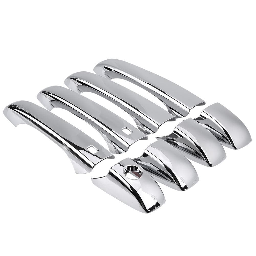 8Pcs Chrome 4 Door Handle Covers SMARt W out for Jeep GRAND CHEROKEE 20112016 2017