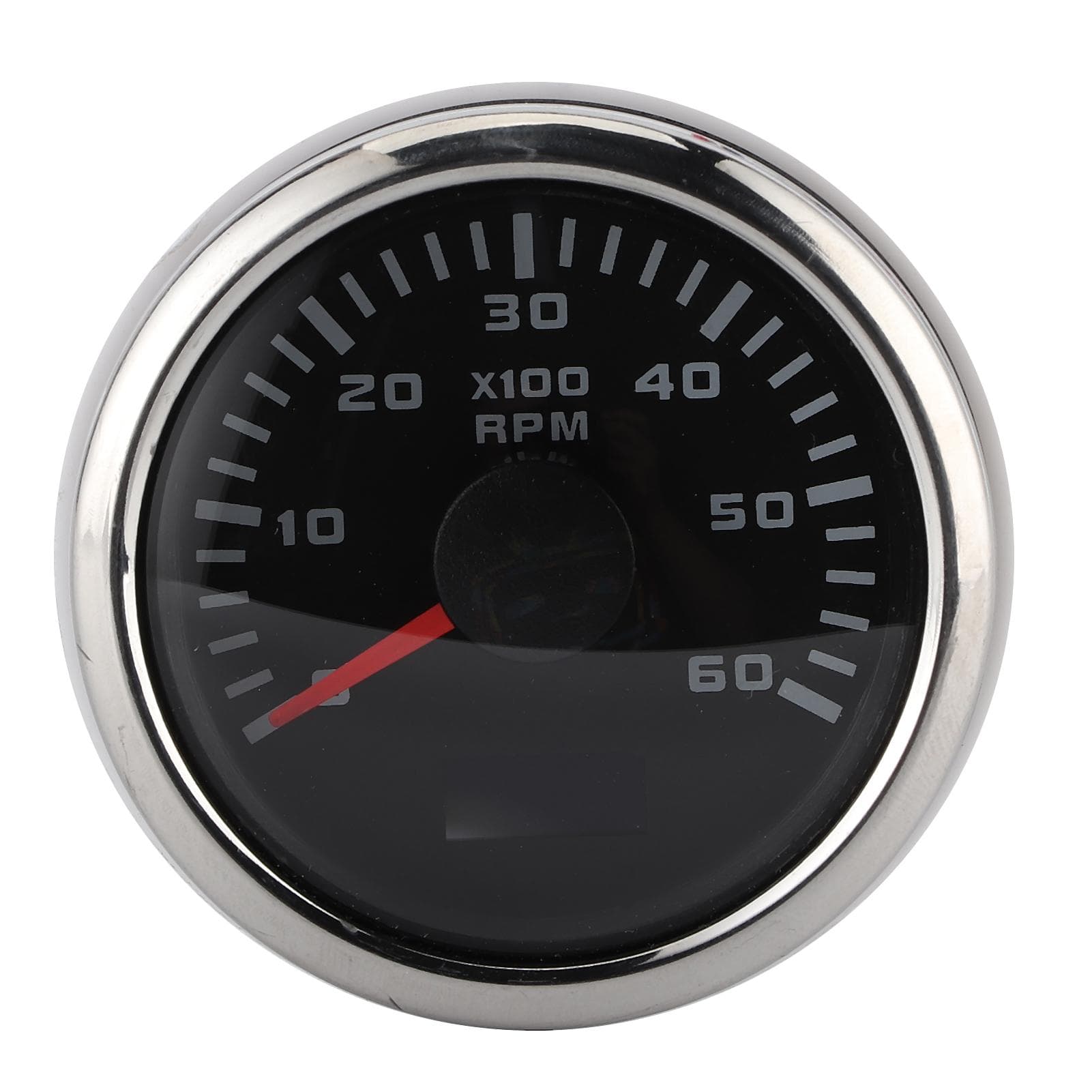 52mm2in 6000RPM Tachometer LCD for Auto Outboard Engine Construction Machinery Motorcycle