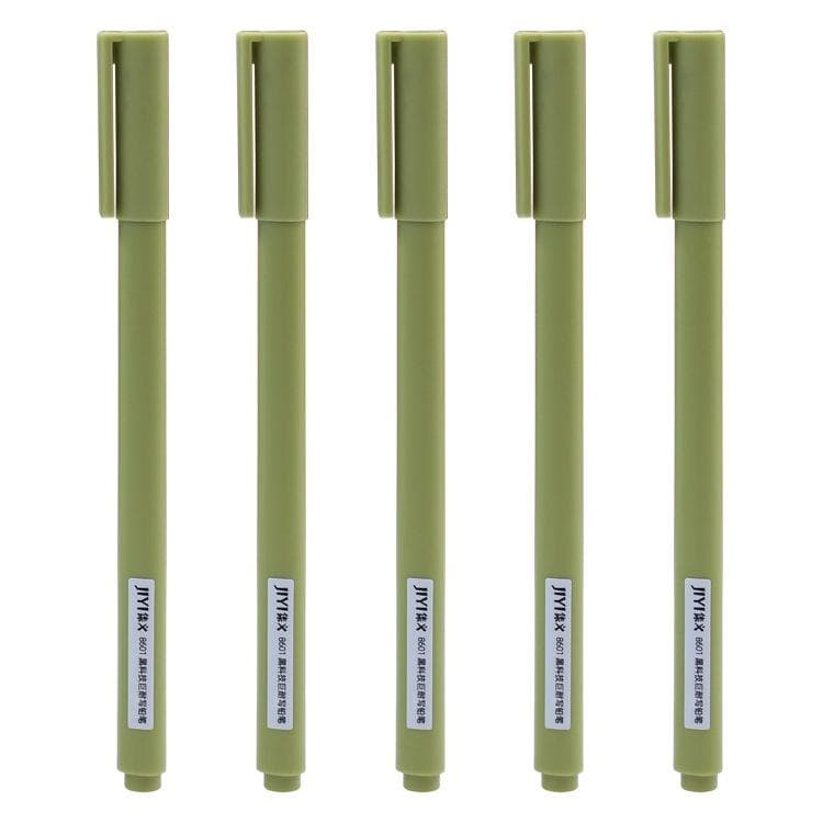5Pcs New Inkless Pencil Unlimited Writing No Ink HB Eternal Pen Sketch Painting School Office Supplies Gift for Kid Stationery 5PCS green