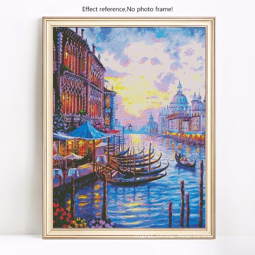 Diamond Embroidery Full Display Scenery 5d Diamond Painting Arrivals Scenic Rhinestone Paintings 20X30