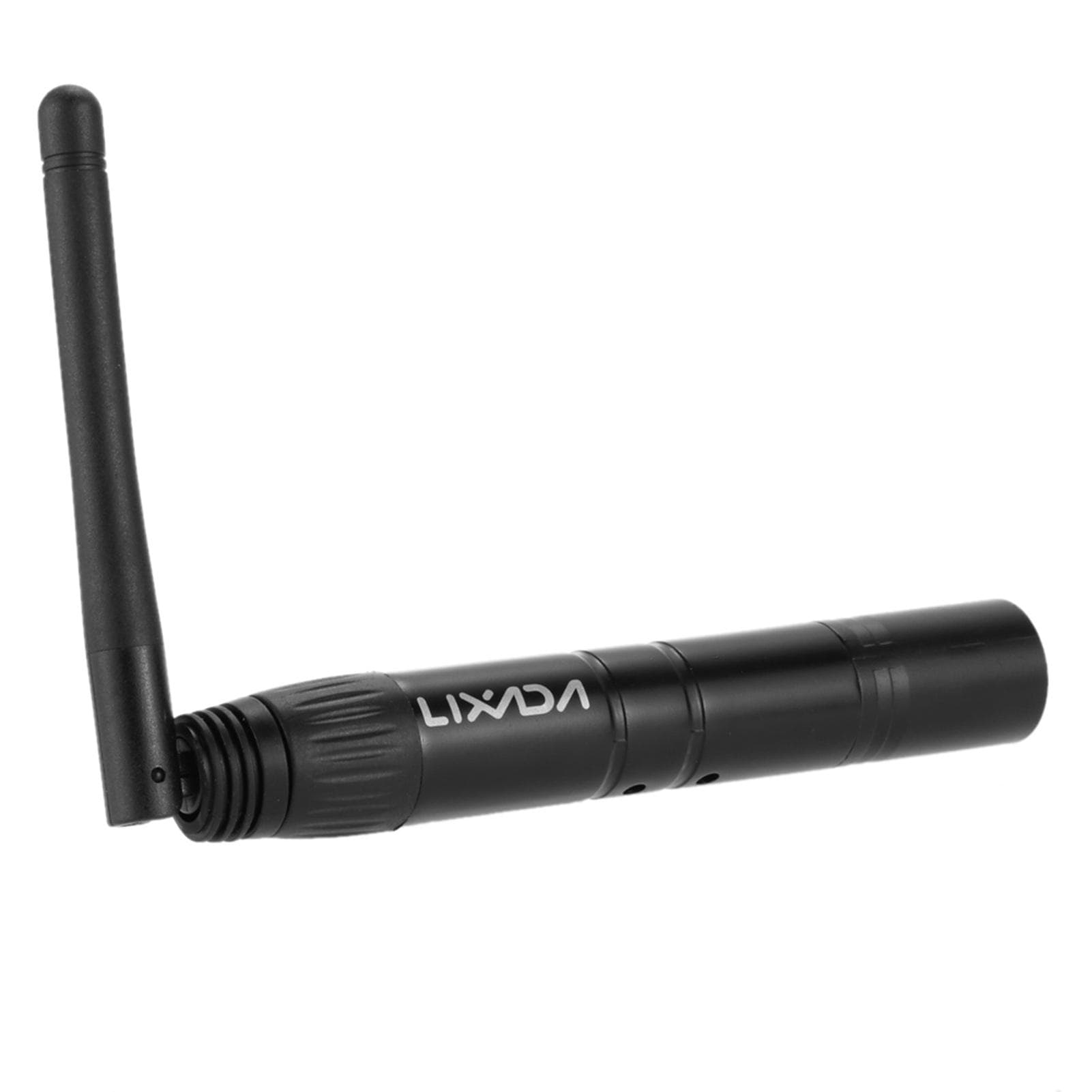Lixada 2.4G ISM DMX512 Wireless Male XLR Transmitter Receiver LED Lighting for Stage Male&US black