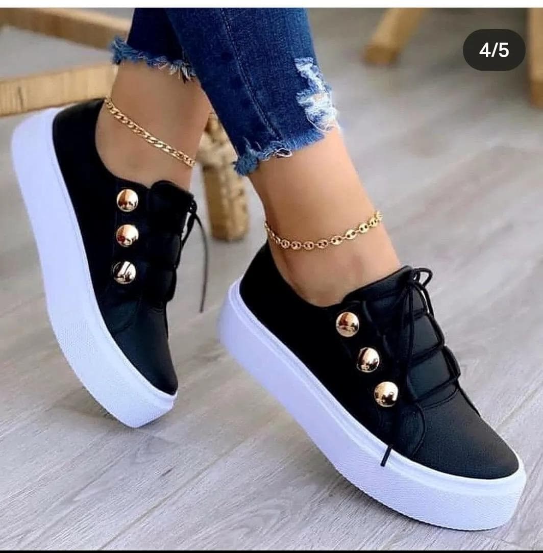 Hottest Women's Casual Shoes White Sneakers Women Fashion Spring Summer Canvas Sneakers Women Platform Vulcanize Shoes 42