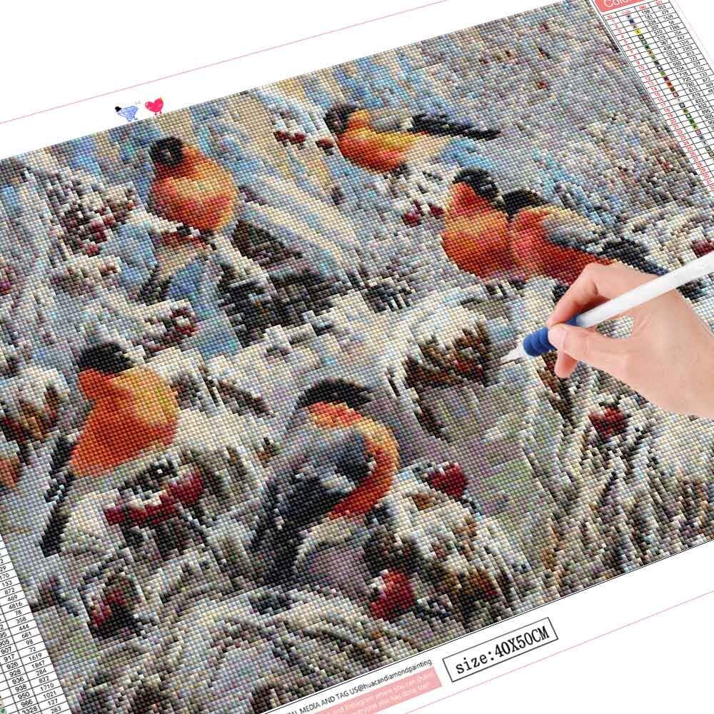 Diamond Painting Animal Bird Full Square Drill Home Decor Diamond Embroidery 20X30CM