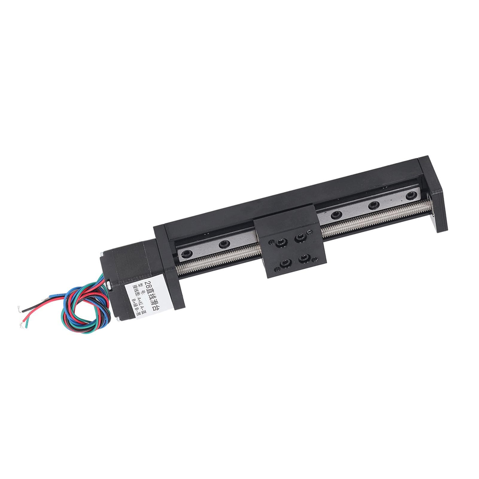 Linear Slide Table High Accuracy Ballscrew Sliding Motion Stage Linear Guide Rail 100mm Stroke T6x4