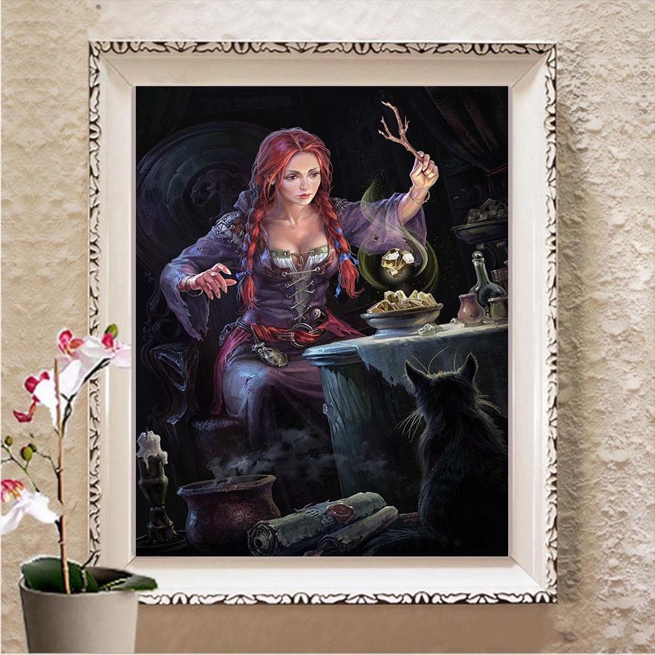 5D Diamond Painting DIY Cross Stitch Kits Mosaic Picture of Rhinestones Gift Full Square 20X30CM