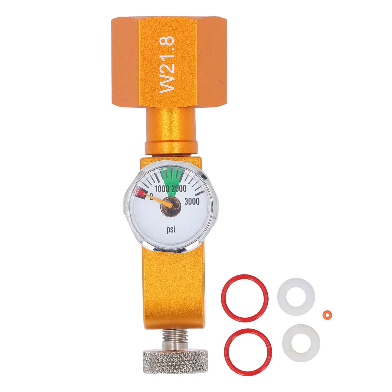 W21.8 Soda Carbonator Refill Adapter Professional High Accuracy CO2 Refill Adapter with Pressure
