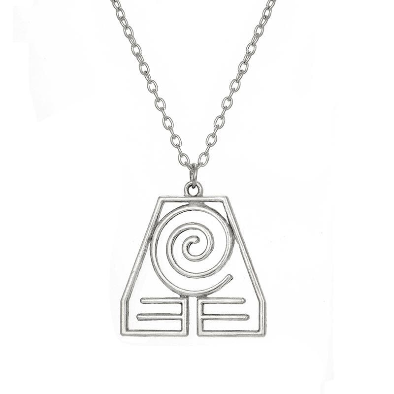 Movie The Last Airbender Necklace Cute Badge Symbol Pendant Alloy Necklaces Cosplay Jewelry Fashion Party Accessory Gift NEW