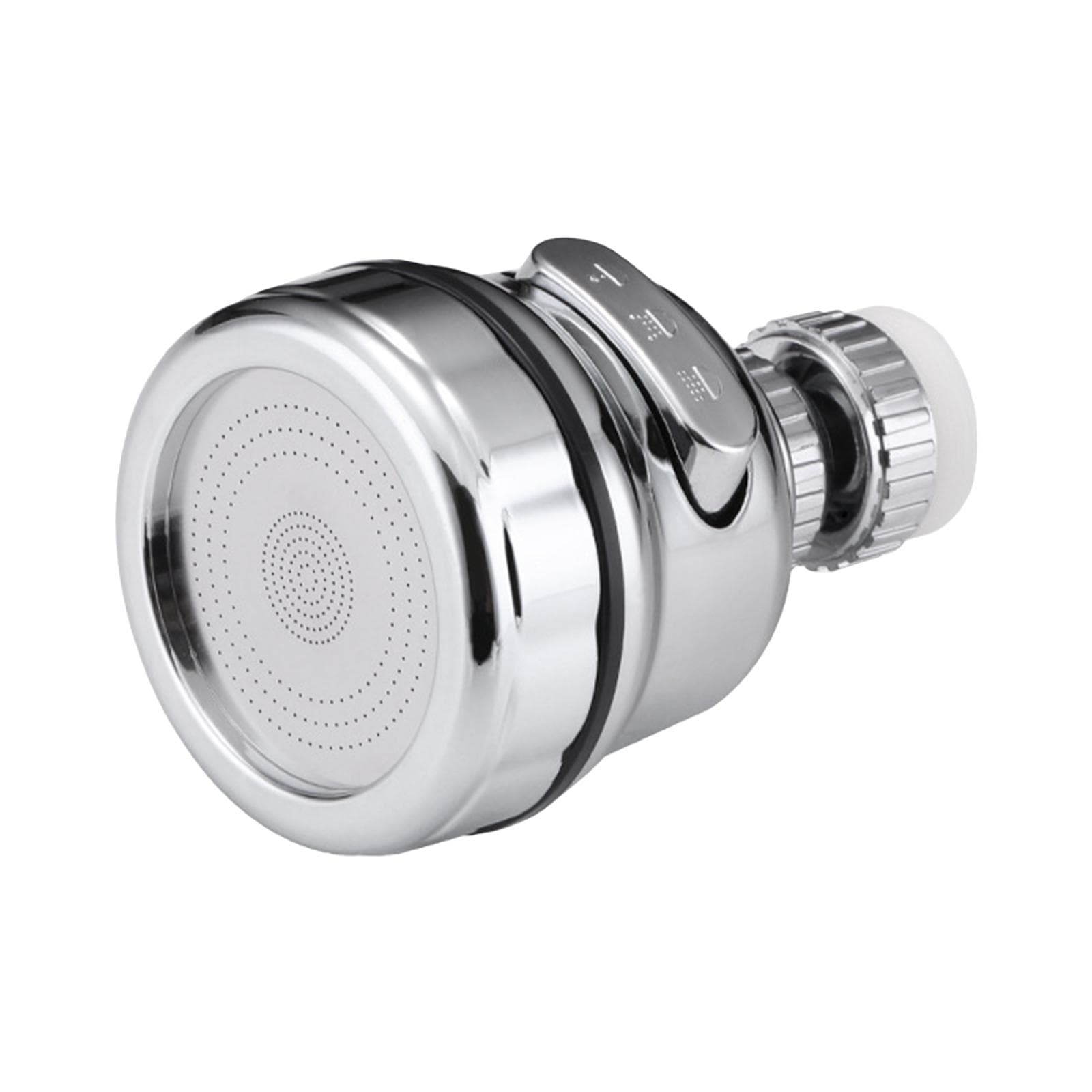 360 degrees Rotatable Tap Head Faucet Extender 3 Water Modes Splash-Proof Kitchen Tap Sprayer with silver