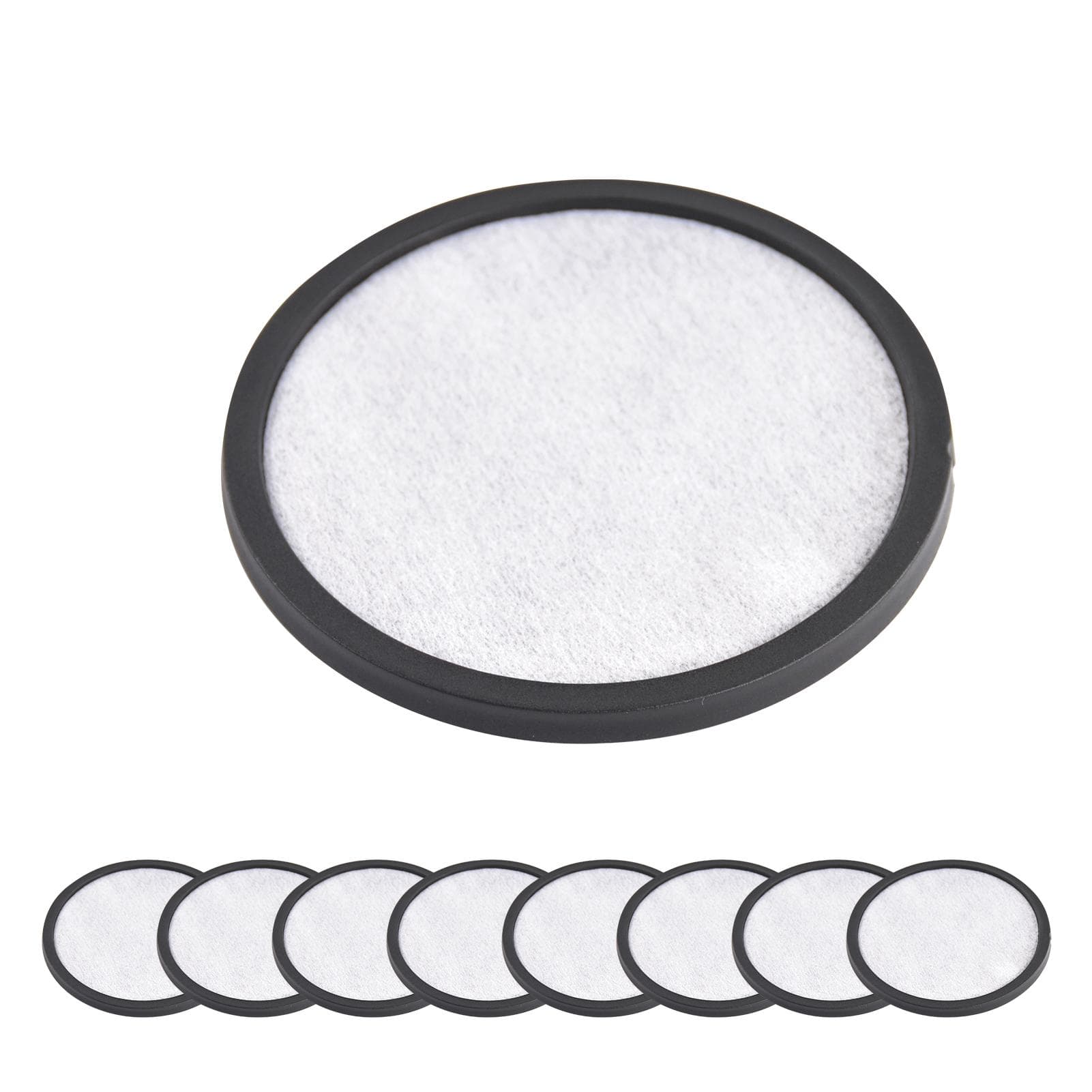 12 Pack Coffee Water Filter Disk Replacement Filter Coffee Filter Compatible with Mr.Coffee Maker white