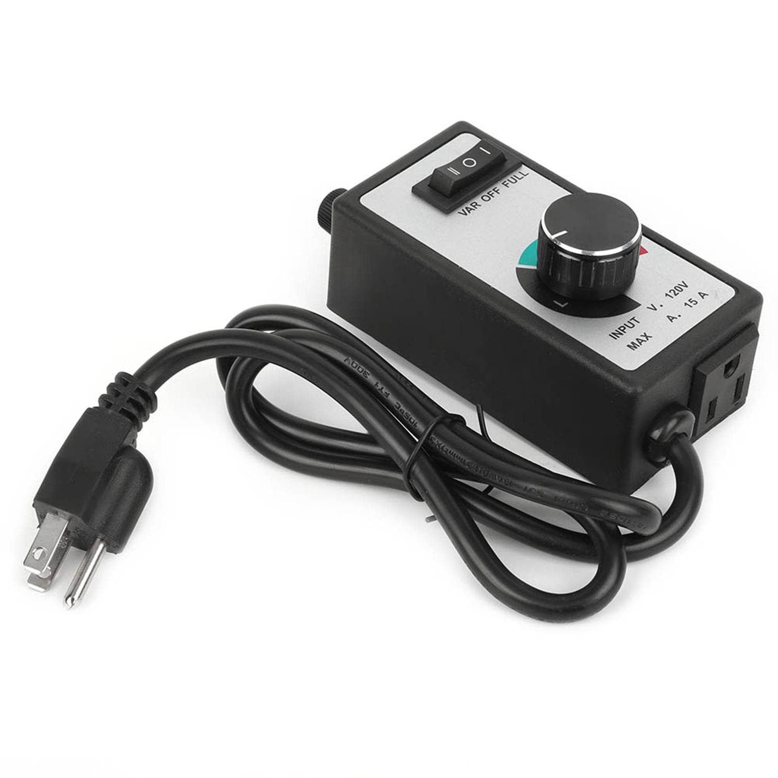 Variable Fan Speed Controller 1800W for Hydroponic Inline Fan Exhaust  (2?Meter Cable )