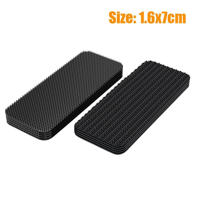 50pcs Double Faced High Adhesive Fixing Stickers Carpet Pad Dashboard Mat Fixed Patch Home Floor Anti Skid Grip Tape Sticker 10Pairs
