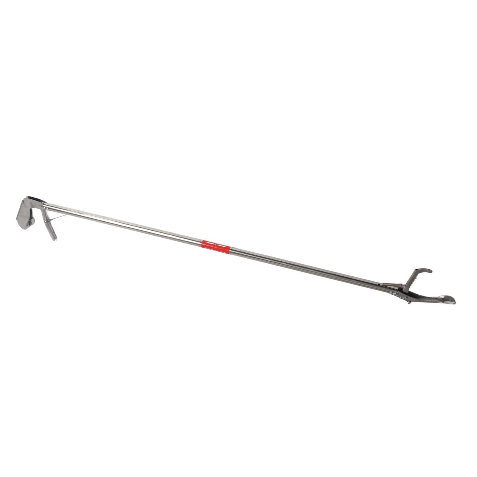 Snake Tong Foldable Self Lockable Stainless Steel Strong Safe Reptile Grabber Catcher Snake