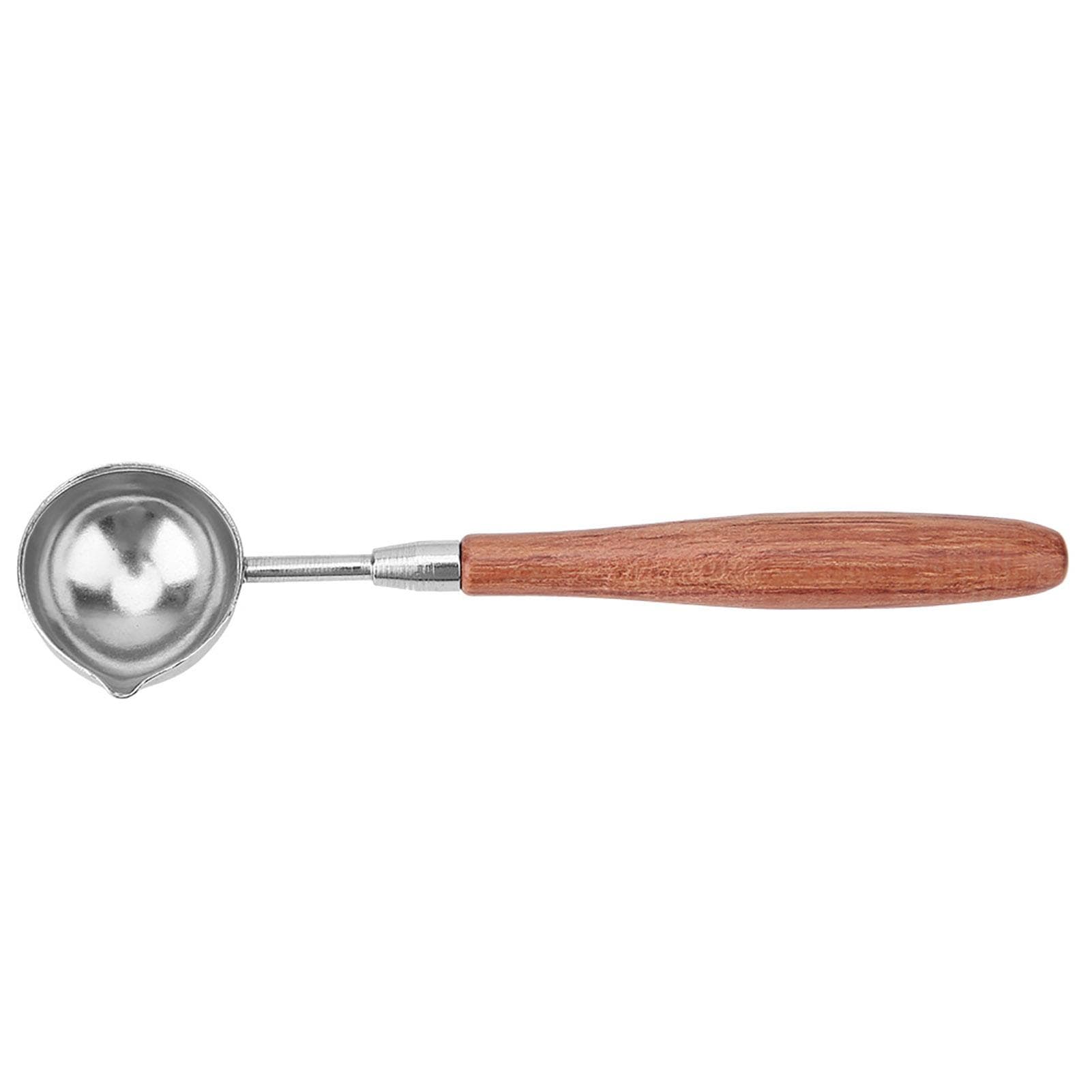 Sealing Wax Spoon Melting Spoon Sealing Stamp Wax Seal Warmer Stove Furnace (Copper Spoon)