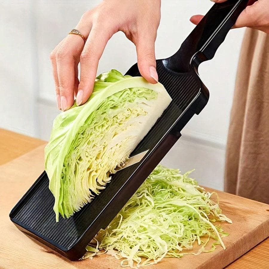Efficient Multi-Purpose Vegetable Shredder & Cabbage Grater - Durable Plastic Kitchen Tool