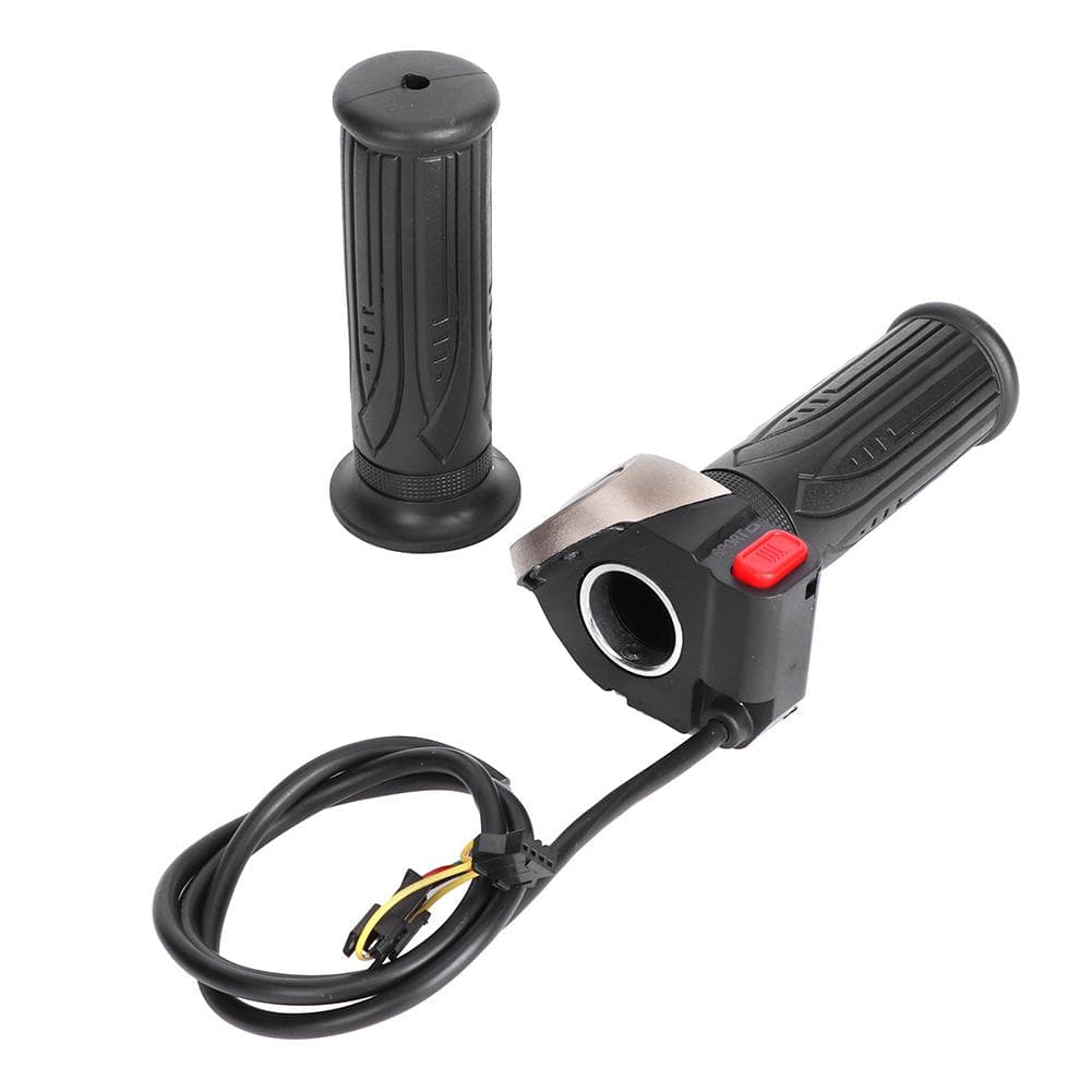 Electric Bike Universal Throttle Grip Lithium Battery Power Storage With Button Multifunction Speed