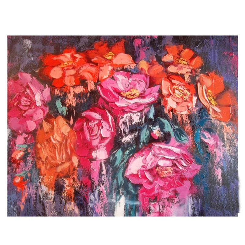 5d Diamond Painting Poppies Cross Stitch Kit Stickers Diamond Embroidery Flower Christmas Decoration 20X30CM