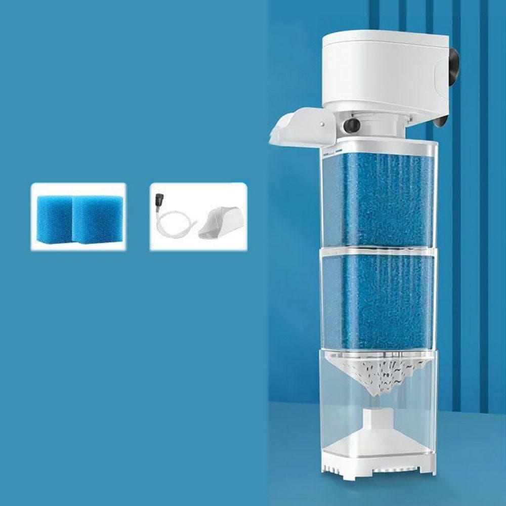 Mute Fish Tank Submersible Filter Removable Oxygenation Pump Suction Toilet For Fish Tank 25W