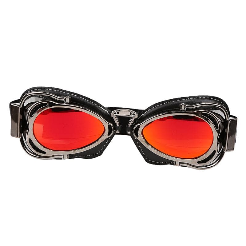 Motorcycle Glasses Vintage Retro Motorcross Goggles Steampunk Outdoors Sunglasses Scooter Ski Goggles Motorcycle Accessories