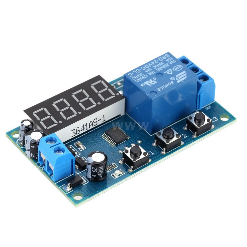 Multifunction Delay Time Module Switch Control Relay Cycle Timer DC 12V 1