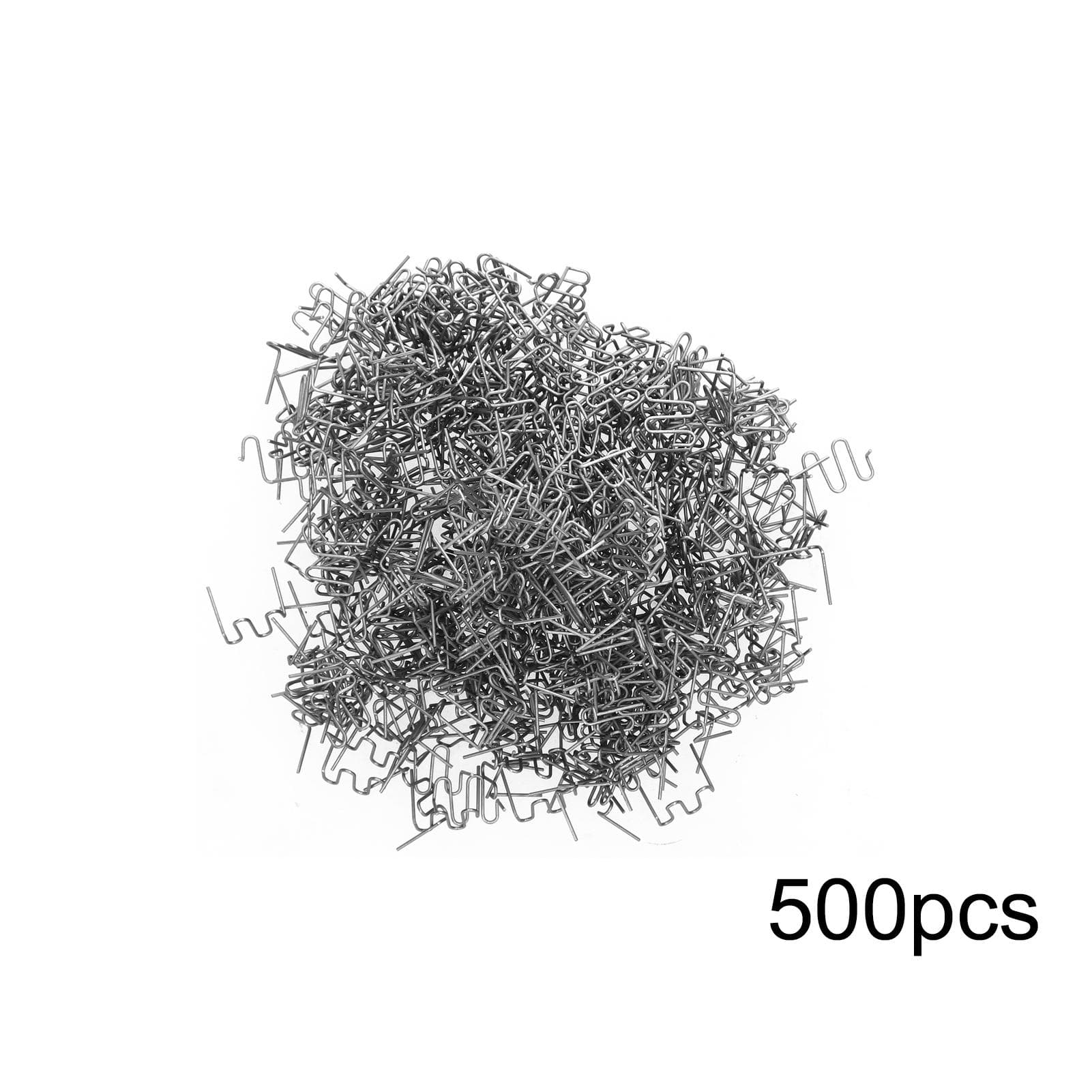 500pcs Car Bumpers Welding Wire for Plastics Welding Machine Plastics Welders Studs Plastics silver