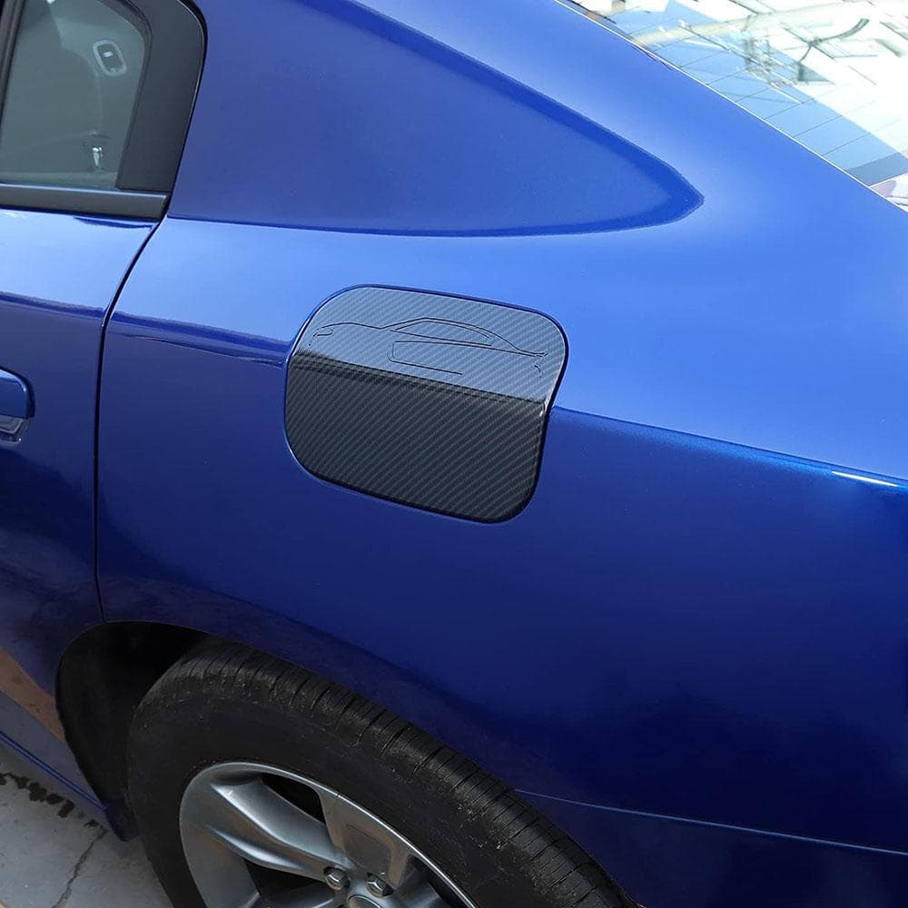 Car Door Fuel Tank Gas Cap Cover For Dodge Charger 2015-2023