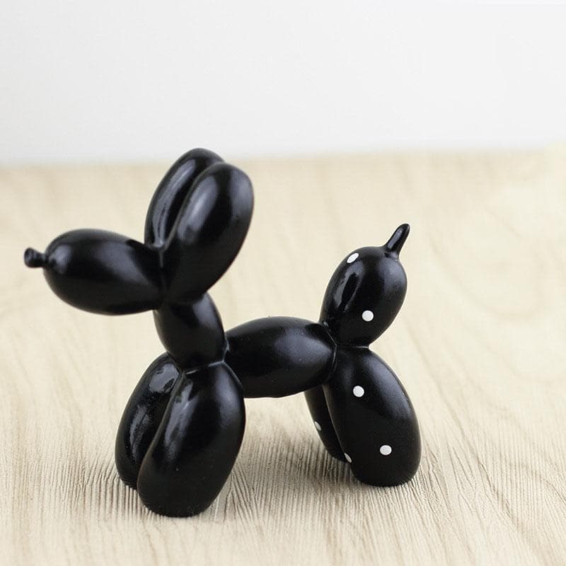 Creative Balloon Puppy Silicone Mold Decorative Resin Mesh Red Fun Party Dessert Cake Balloon Dog Decorations black