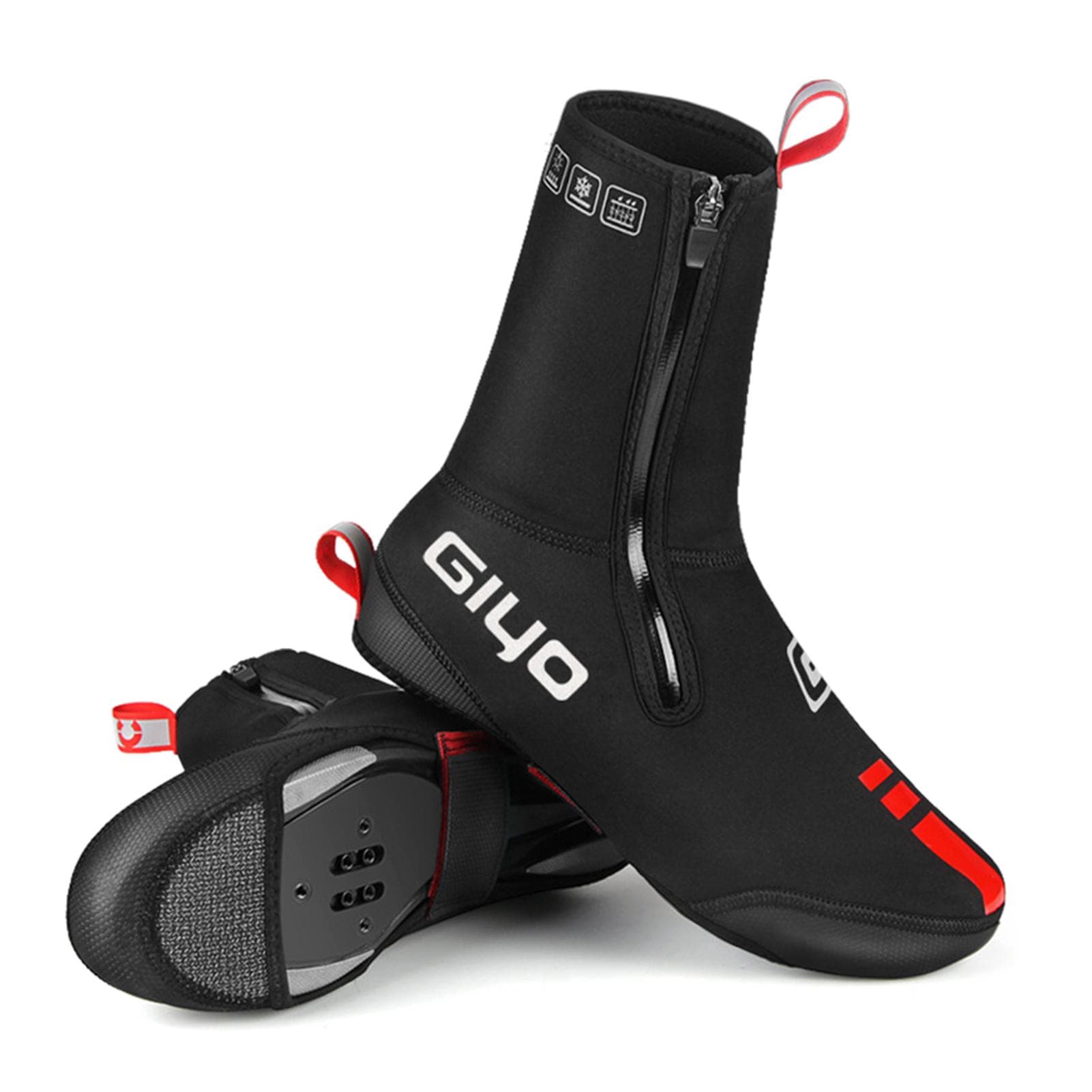 Cycling Shoe Covers Waterproof Windproof Warm Overshoes MTB Road Bicycle Bike Winter Shoe Covers XL