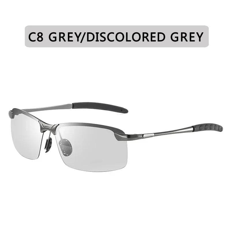 Photochromic Sunglasses Men Women Vintage Metal Frame UV400 Protection Night Vision Driving Glasses Oculos De Sol