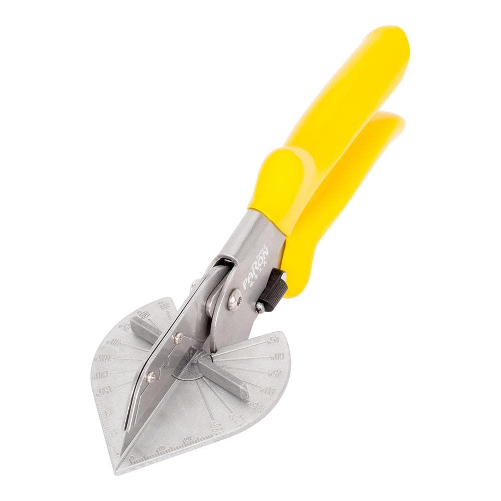 PARON Universal Angle Wire Duct Scissors PVC Trunking Tube Edge Clip Duct CutterWoodworking Cutter silver
